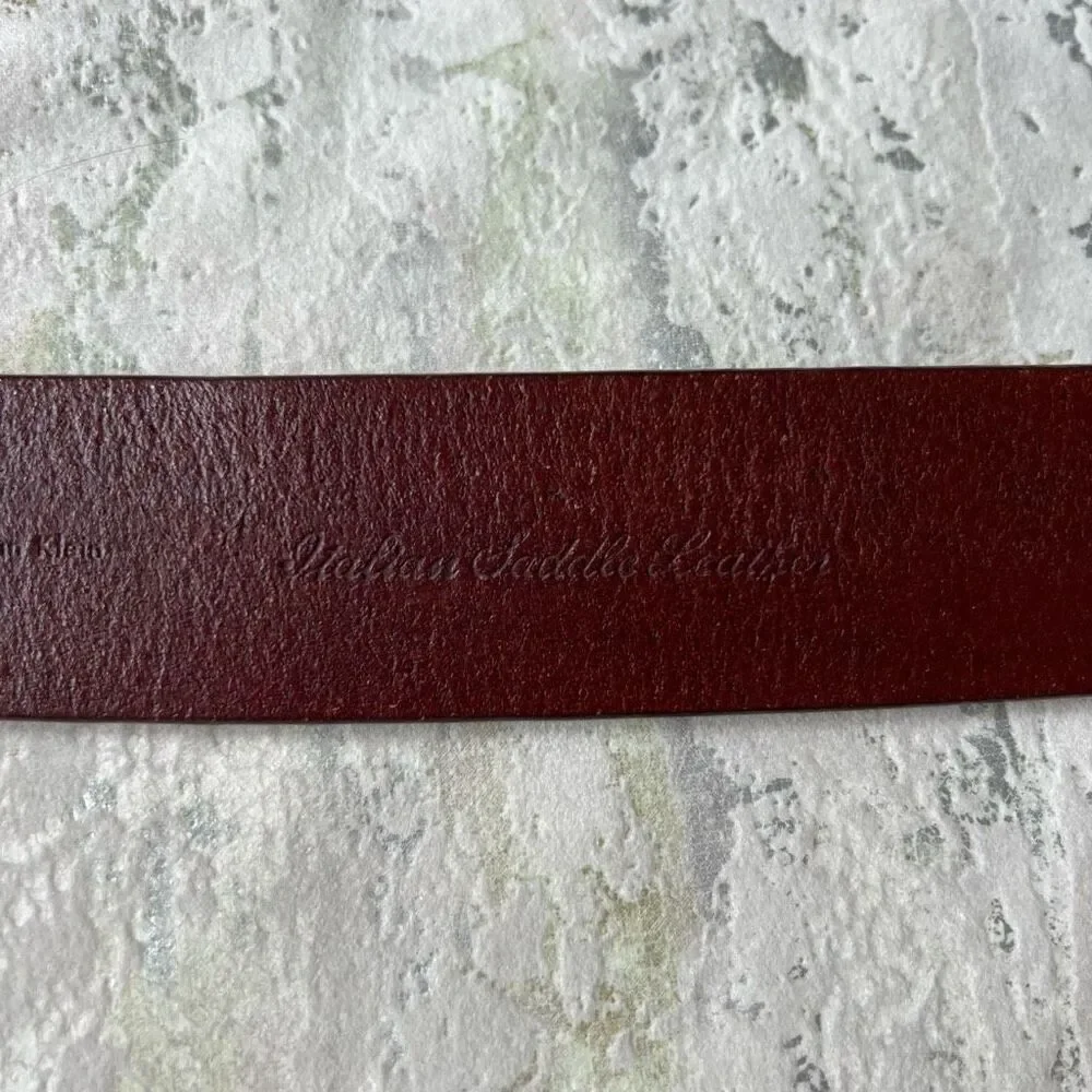 Calvin Klein Italian Saddle leather belt